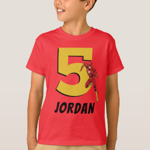 Custom DC Comics The Flash Birthday T-Shirt