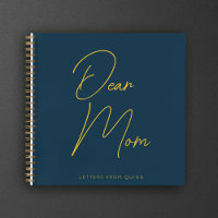 Custom Dear Mum Parent Memories Grief Journal