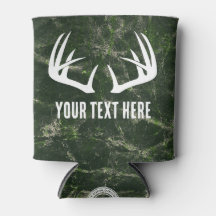 Custom Deer Hunting Can Cooler