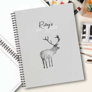 Custom Deer Notebook