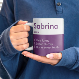 Custom Definition Mug | Funny Personalised Name 