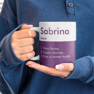 Custom Definition Mug | Funny Personalised Name