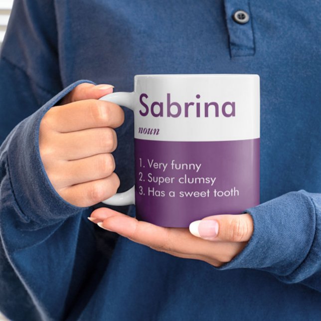 Custom Definition Mug | Funny Personalised Name  (Creator Uploaded)
