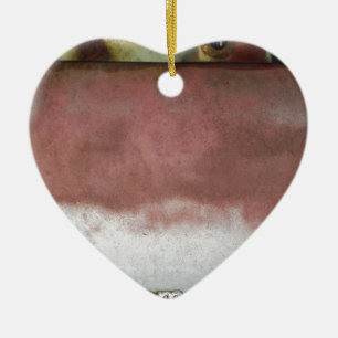 custom deluxe pink and white ceramic tree decoration