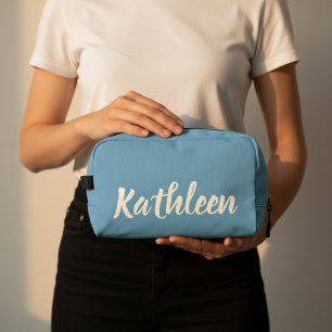 Custom Denin Travel Pouch For Mother's Day Gift