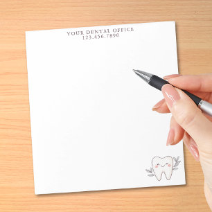 Custom Dental Office Notepad