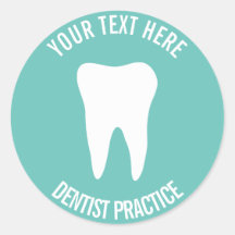 Custom dentist dental office dentistry tooth logo