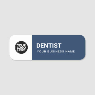 Custom Dentist Pin Name Tag or Magnetic with Logo