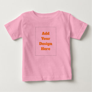 Custom Design Add Photo or Text Baby T-Shirt