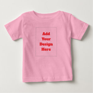 Custom Design Add Photo or Text Baby T-Shirt