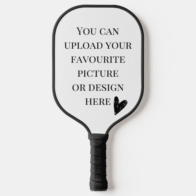 Custom design, Custom photo Pickleball Paddle (Front)