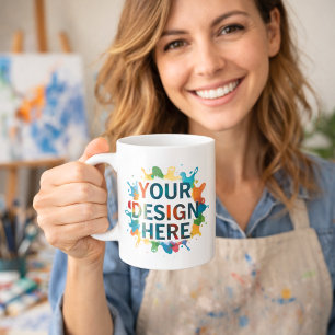 Custom design DIY make your own Coffee Mug
