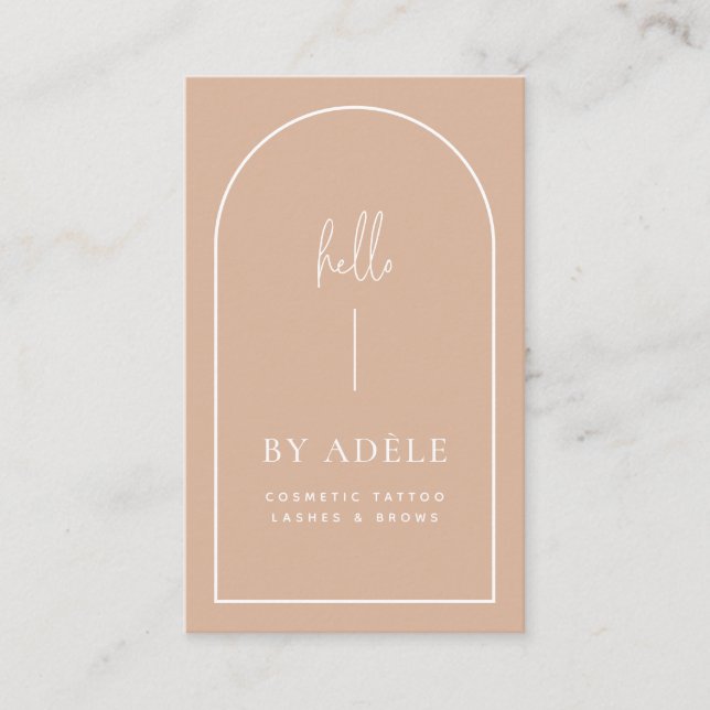 Custom Design for Adele Oceania Size Business Card (Front)
