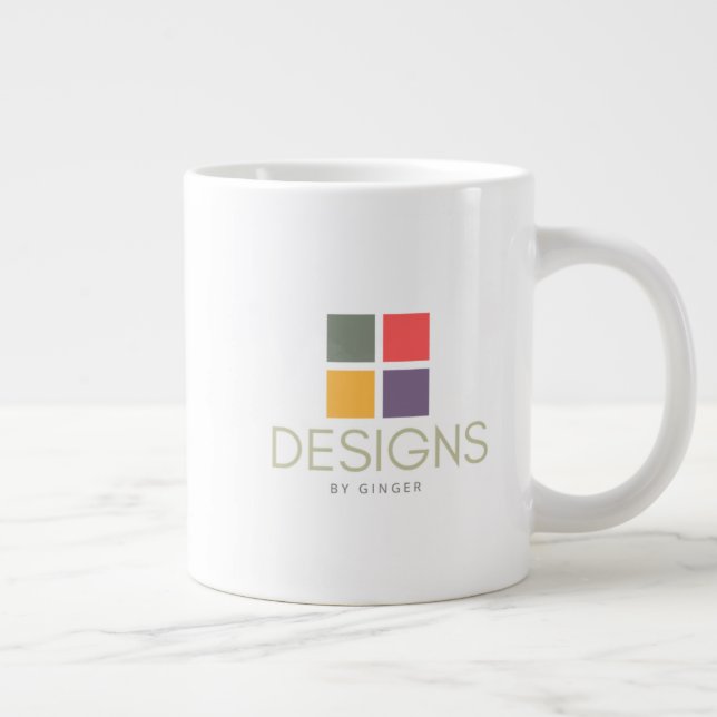 Custom Design Jumbo Mug (Right)