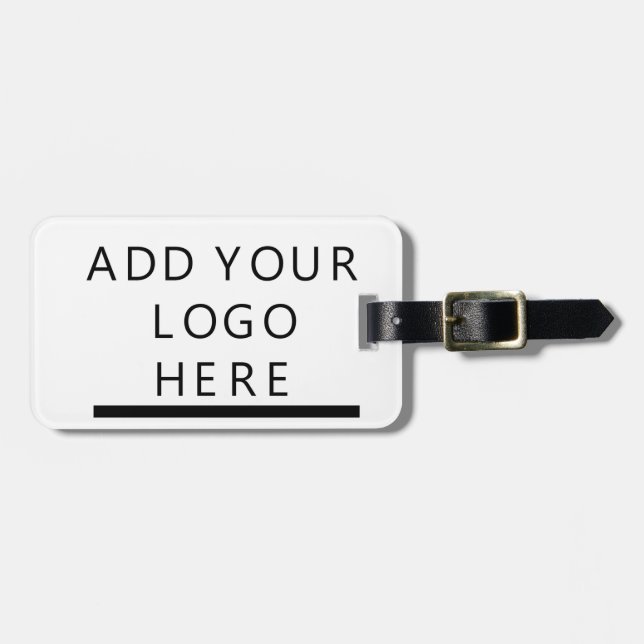 Custom Design Logo Luggage Tag (Front Horizontal)