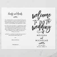 Custom Design- Melissa and Nicholas Program  FINAL