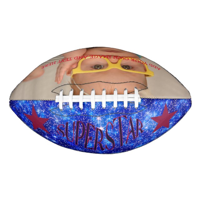 Custom Design Photo Football American Football (Front)