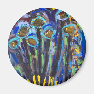 Custom design round magnet