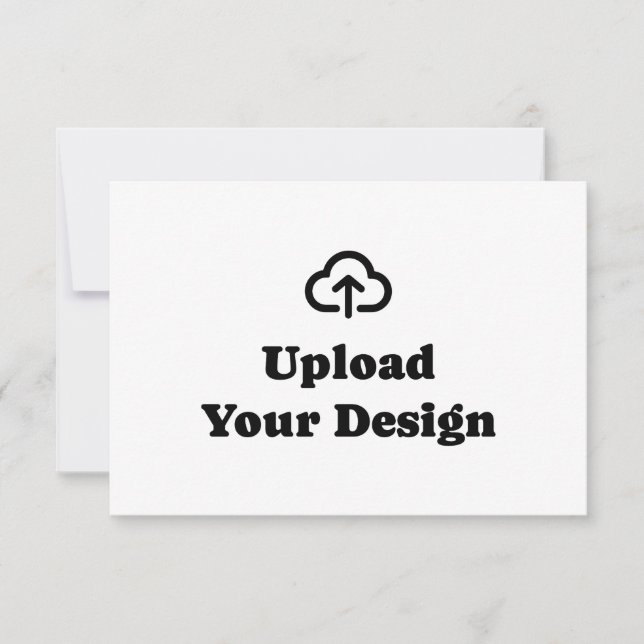 Custom Design RSVP Card (Front)