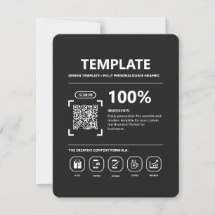 Custom Design Template Fully Personalizabe