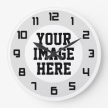 Custom "Design Your Own" unique wall clock