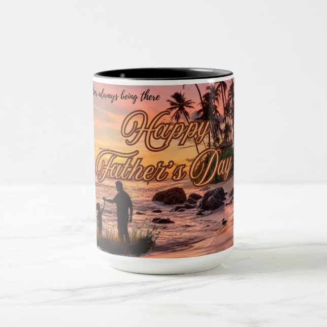 Custom designed Father's Day Mug (Center)