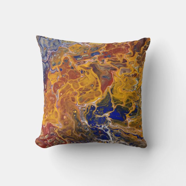 Custom designer throw pillow (Front)