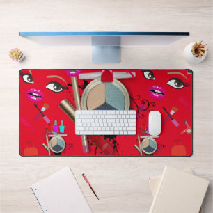 Custom Desk Mat for Salon Owners Makeup Artist 