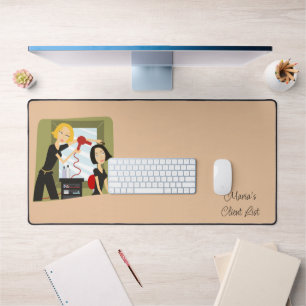 Custom Desk Mat for Salon Owners Stylist