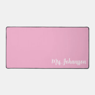 Custom Desk Pad Retro Personalised Desk Pastel Dec