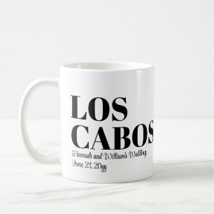 Custom Destination Wedding Welcome to Los Cabos Coffee Mug