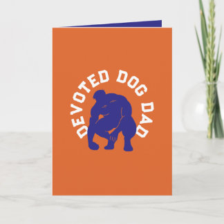 Custom Devoted Dog Dad Sexy Poop Scooper   Card