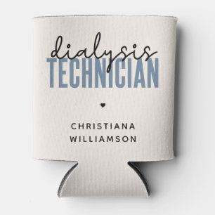 Custom Dialysis Technician Nephrology Tech Gifts Can Cooler