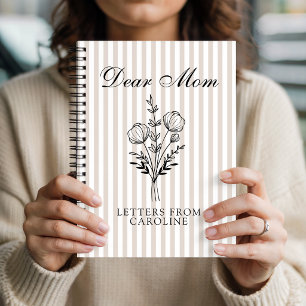 Custom Diary for Mum Gratitude Mother's Day Notebook