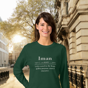 Custom Dictionary Name Long Sleeve T-Shirt