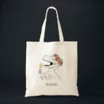 Custom Dino Bridal Party Tote Bag<br><div class="desc">Rawrrr! Customise this dino tote with text of you own! Perfect thank you gift for your Bridesmaids   beyond.</div>