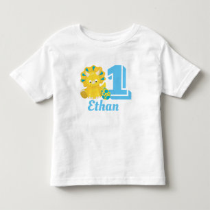 Custom. Dinosaur. Boy's 1st Birthday. Toddler T-Shirt