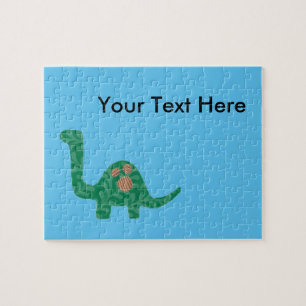Custom Dinosaur Message Puzzle