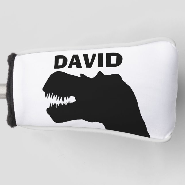 CUSTOM DINOSAUR PUTTER COVER (Front)