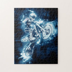 Custom Dirt Bike Jigsaw Puzzle