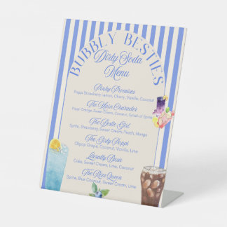 Custom Dirty Soda Menu | Printable Soda Bar Sign