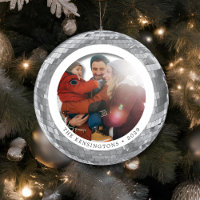 Custom Disco Ball with Front and Back Photos