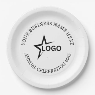 Custom Disposable Business Party Paper Plate