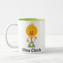 Custom Distance Ultra Chick Marathon Runner 