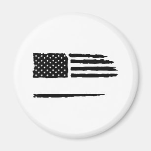 Custom Distressed Flag Magnet