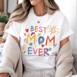 Custom DIY Kids Drawing Personalised T-Shirt