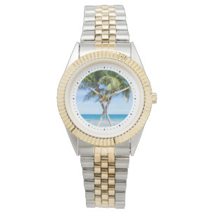 Custom DIY Personalised Round Photo Template Watch