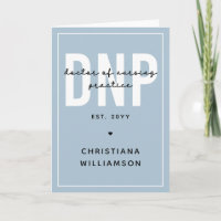Custom DNP Doctor of Nursing Practice Graduation 