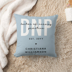 Custom DNP Doctor of Nursing Practice Graduation Cushion
