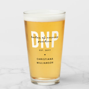 Custom DNP Doctor of Nursing Practice Graduation  Glass